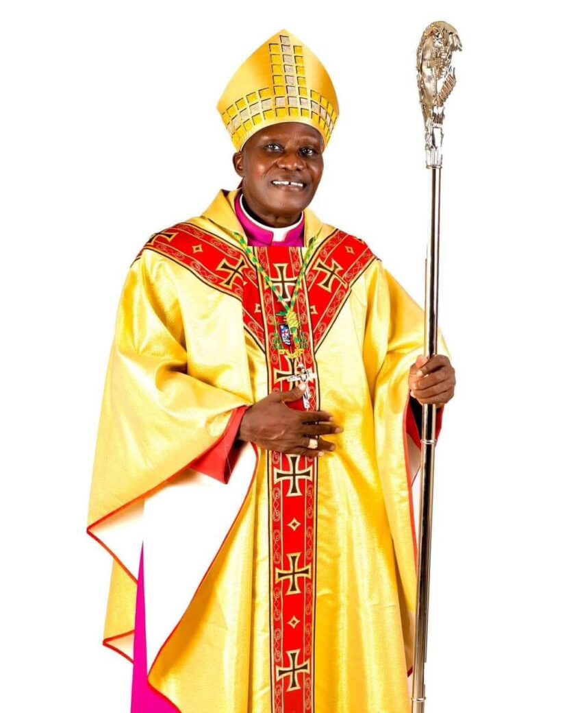 Most Rev. Gabriel Blamo Jubwe in his full attire