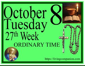 Living Companion Daily Reflection - October 8